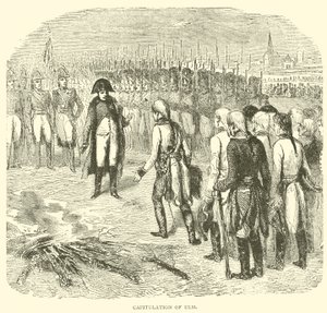 Capitulação de Ulm (gravura) de French School