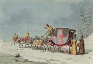 Transporte em trenós de French School