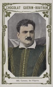 Caruso, da lOpera (foto colorida) de French School