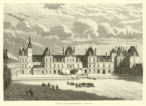 Castelo de Fontainebleau de French School