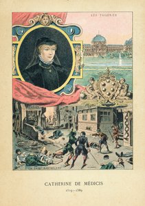 Catarina de Médicis de French School