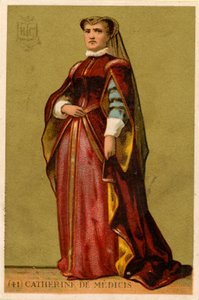 Catarina de Médicis de French School