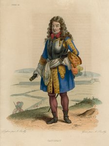 Catinat (gravação a cores) de French School