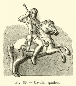 Cavaleiro gaulês de French School