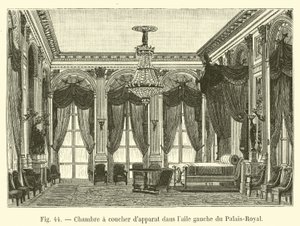 Dapparat quarto na ala esquerda do Palais-Royal de French School