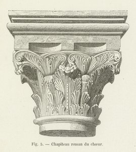 Capital românica do coro de French School