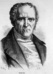 Charles Fourier (1772-1837), filósofo e economista francês. de French School