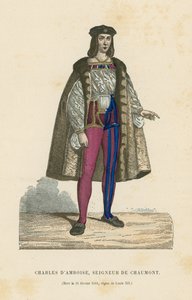 Carlos II de Amboise, senhor de Chaumont de French School