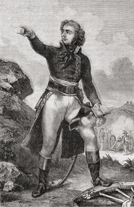 Charles XIV (1763-1844) Rei da Suécia e Noruega (1818-1844) Príncipe de Ponte Corvo, de "História da Revolução Francesa" por Louis Blanc (1811-82) 1847-1862 de French School