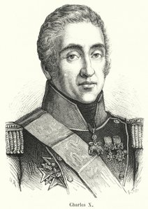 Charles X (gravura) de French School