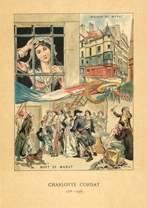 Charlotte Corday de French School