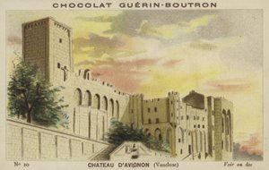 Chateau d&39;Avignon, Vaucluse de French School