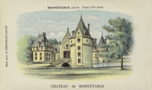 Castelo de Bonnetable, Bonnetable, Sarthe de French School