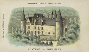 Castelo Bourbilly, Bourbilly, Côte-d&39;Or de French School