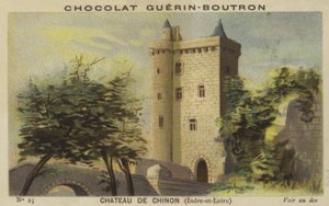 Castelo de Chinon, Indre-et-Loire de French School