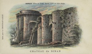 Castelo Dinan, Dinan, Côtes-du-Nord de French School
