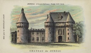 Castelo de Jonzac, Jonzac, Charente-Inferieure de French School