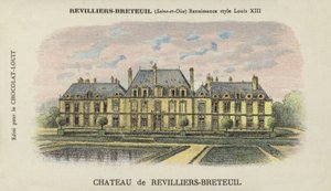 Revilliers-Breteuil castelo, Revilliers-Breteuil, Seine-et-Oise de French School