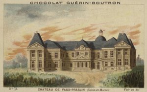 Castelo de Vaux-Praslin, Seine-et-Marne de French School