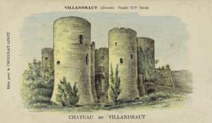 Castelo de Villandraut, Villandraut, Gironde de French School