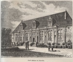 Chateau du Grand Jardin, Joinville - Haute-Marne - gravura em "La France illustree: geography, history, statistical administration" de V.A. Malt-Brown. 1884 de French School