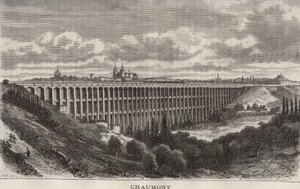 Chaumont - Haute-Marne - gravura em "La France illustree: geographie, histoire, administration statistique" de V.A. Malt-Brown. 1884 de French School