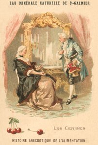 Cerejas (chromolitho) de French School