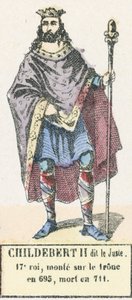 Childebert II, o Justo de French School