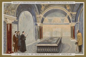 Chocolat dAiguebelle trade card de French School
