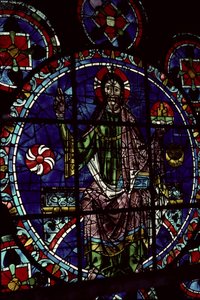 Cristo como o Logos, século XIII de French School