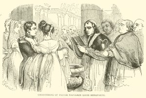 Batizado do Príncipe Napoleão Louis Bonaparte (gravura) de French School