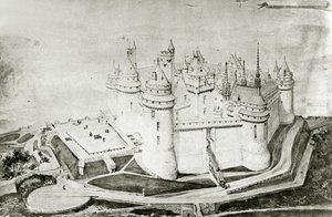Castelo de Pierrefonds de French School