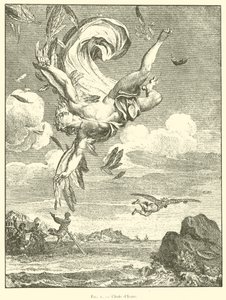 Queda de Ícaro (gravura) de French School