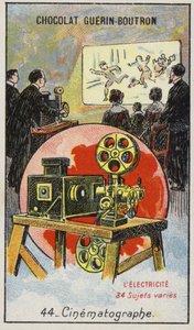 Cinema (chromolitho) de French School