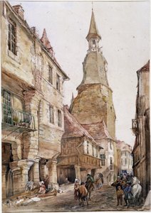 Torre do Relógio em Dinan de French School