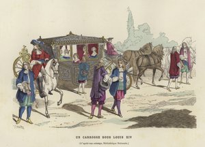 Treinador, reinado de Luís XIV da França de French School