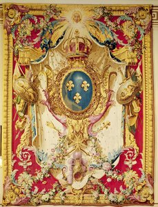 Brasão de armas da família real francesa de French School