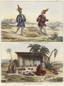 Café e palhaços na Arábia de French School