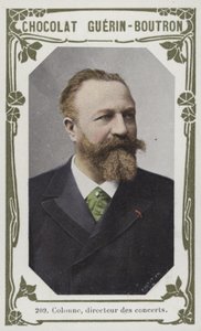 Coluna, diretor de concertos (foto colorida) de French School