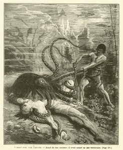 Combater com um polvo (gravação) de French School