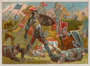 Combat des Trente ou Combate dos Trinta de French School