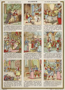Comic Strip - Aladdin de French School