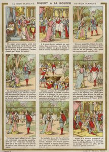 Comic Strip - Riquet A La Houppe de French School