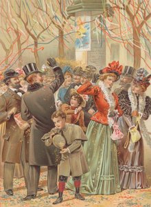 Confetes (cromolitografia) de French School