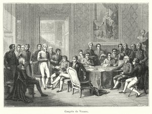 Congresso de Viena (gravura) de French School