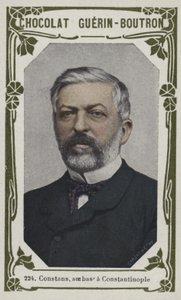 Constans, embaixador em Constantinopla (foto colorida) de French School
