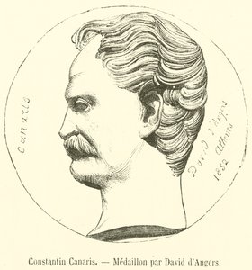 Constantin Canaris (gravura) de French School