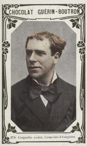 Cadete Coquelin, Comedie-Francaise (foto colorida) de French School