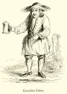 Cornelius Caton (gravura) de French School