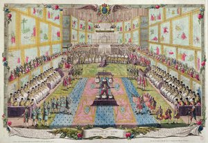 Coroação de Luís XVI na Catedral de Reims em 11 de junho de 1775 de French School
